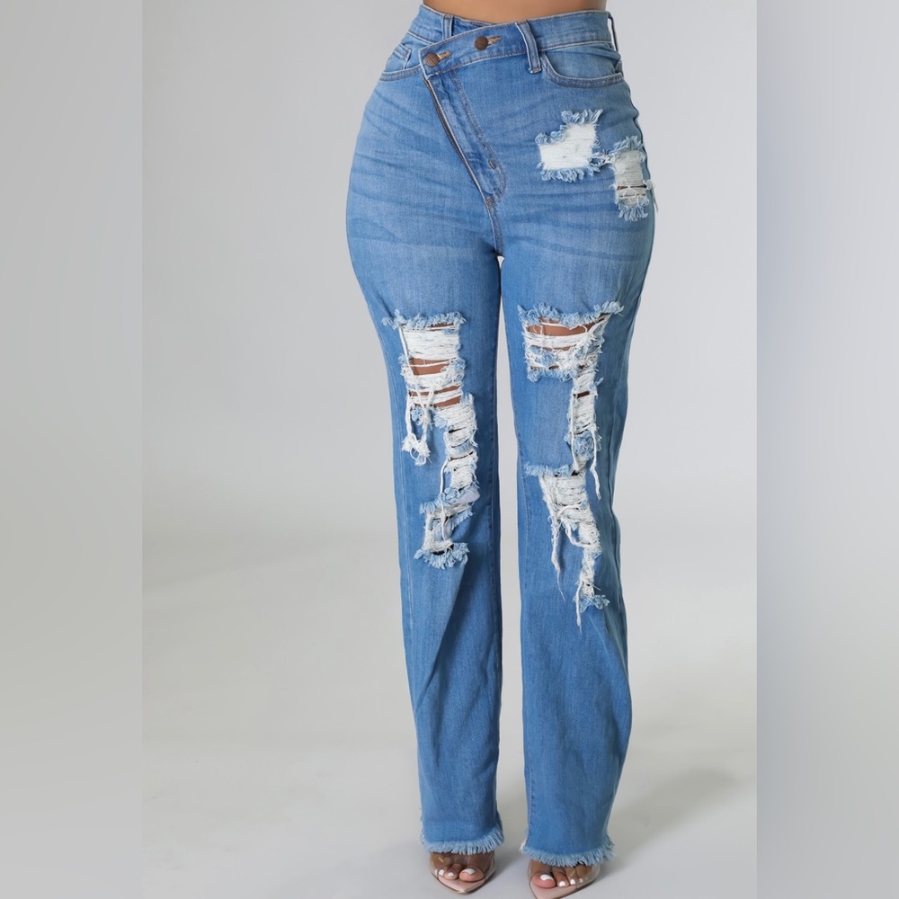 Crossover jeans
